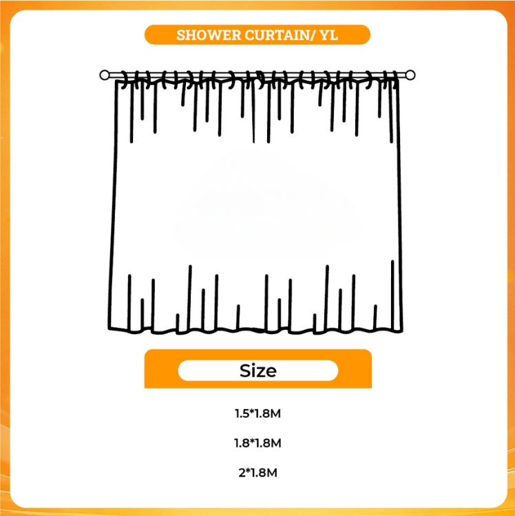 3D shower curtain - Avatar UK Store