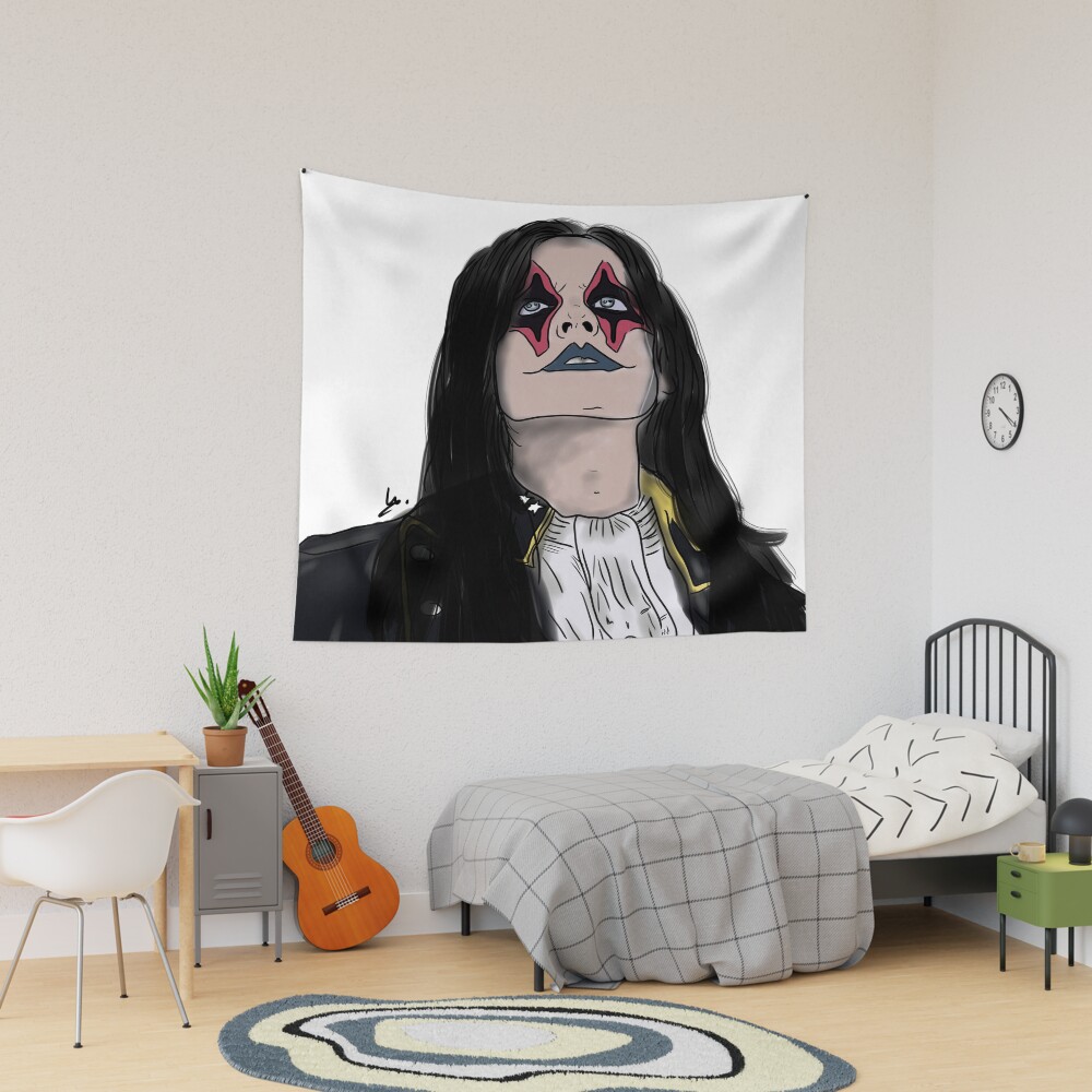Band Avatar Sketch Tapestry