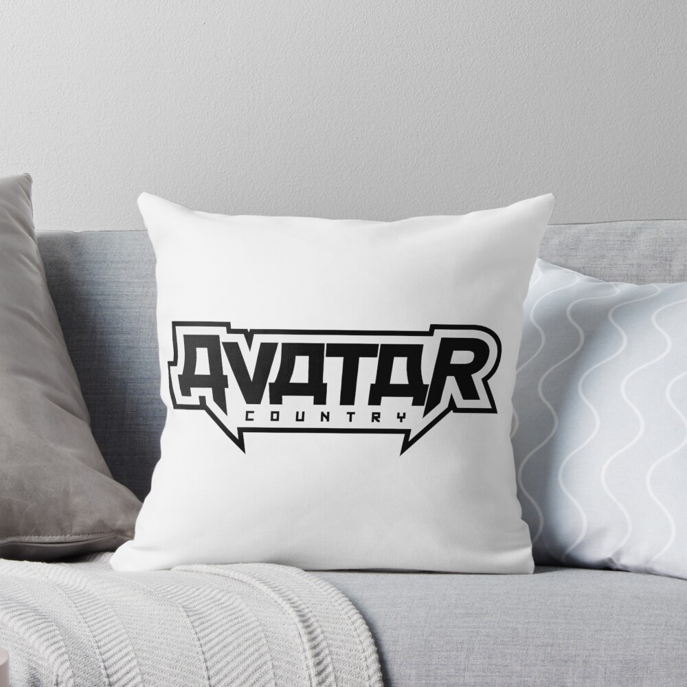 Avatar Band Album Avatar Country Throw Pillow